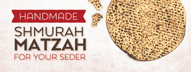 Order Shmurah Matzah